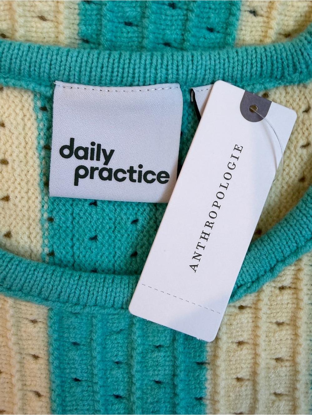 Daily Practice Striped Knit Mini Dress - Picture 5 of 6